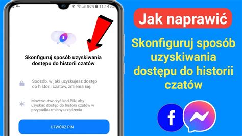 Jak Naprawi Komunikator Chce Utworzy Pin Skonfiguruj Spos B