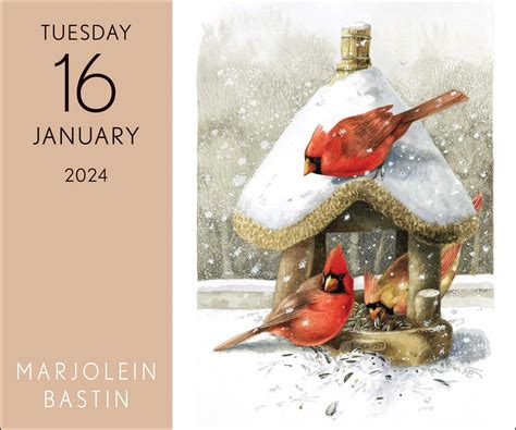 Marjolein Bastin Calendar Sibyl Kristien