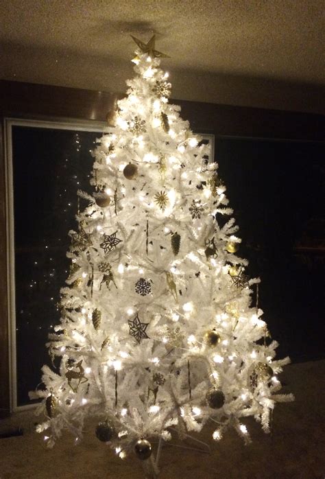 Beautiful White Christmas Trees