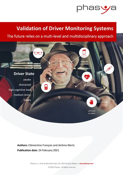 Pdf Validation Of Driver Monitoring Systems The Future Relies On A