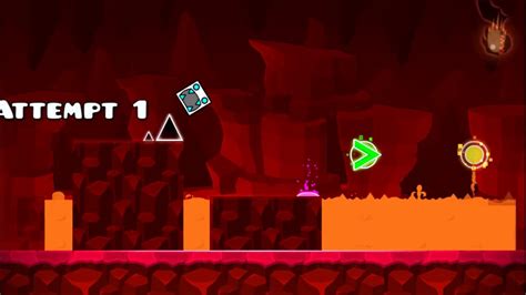 Geometry Dash Ii How To Make Lava In Ii Youtube