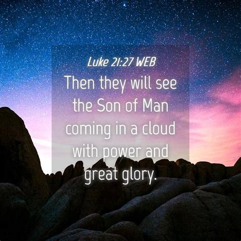 Luke 21 27 WEB Scriptures Images