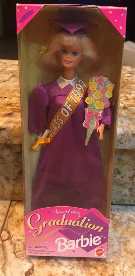 Graduation Barbie Doll Class Of 1997 Special Ed Mattel Box Wear 16487