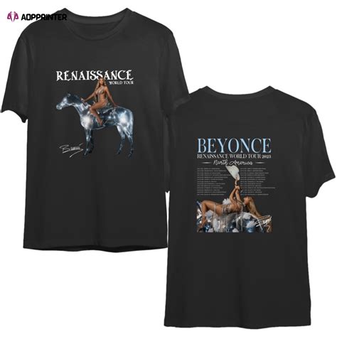 Beyonce Renaissance Tour 2023 Tour Merch Shirt Aopprinter