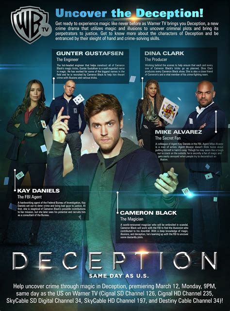 warner tvs deception premieres tonight dageekscom
