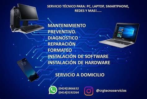 Servicio T Cnico Para Pc Laptop Smartphone Redes Y M S