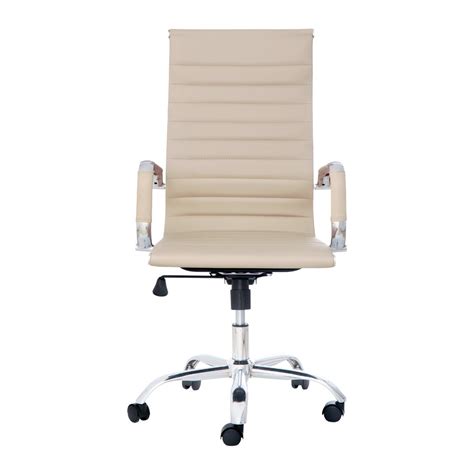 Cadeira Escrit Rio Stripes Presidente Pu Nude Aj Import