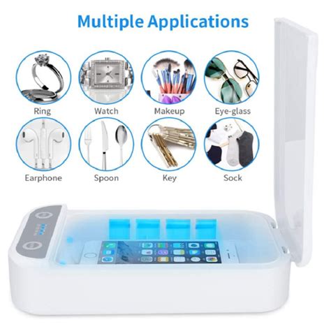 Smart Phone Sanitizer Portable Phone Sterilizer Uv Lamp Multifunctional