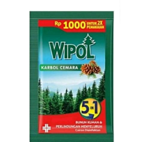 Jual Wipol Karbol Cemara Ml Sachet Wipol Ecer Pembersih Lantai