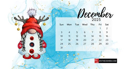 December Calendar Desktop Wallpaper | EntheosWeb | Calendar wallpaper ...