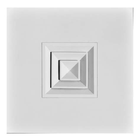 24x24 Ceiling Diffuser With Damper Shelly Lighting