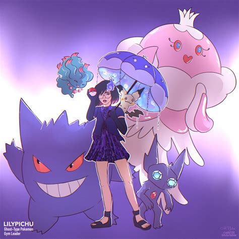 Ghost Type Gym leader Lilypichu! : r/offlineTV