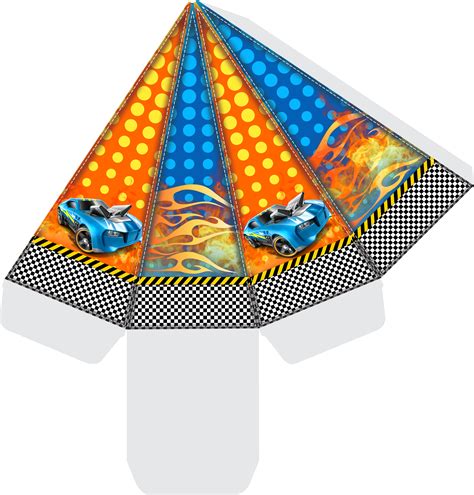 Hot Wheels Cone Box OrigamiAmi