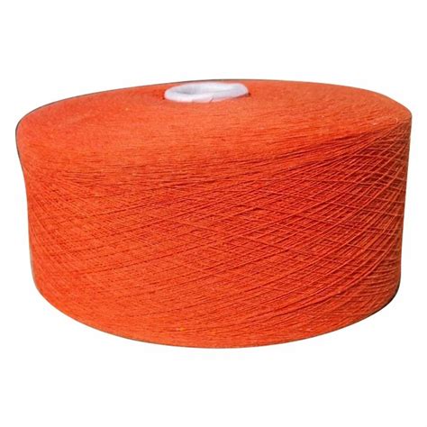 Open End Ply Orange Cotton Yarn Count At Rs Kg In Muradnagar