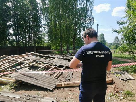 Прокуратура и СК в Удмуртии проводят проверку по факту рухнувшей в деревне Лудорвай школьной