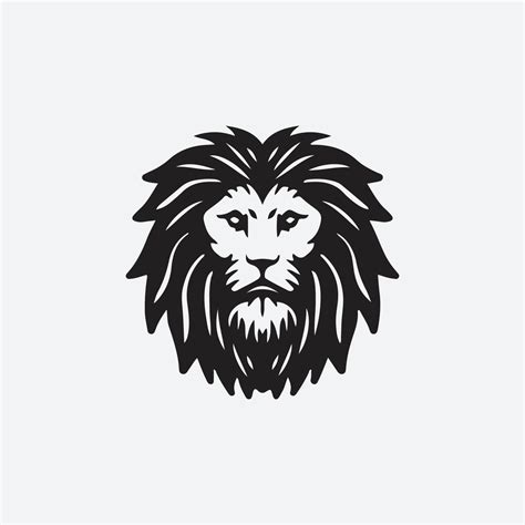 Lion head drawing 3705518 Vector Art at Vecteezy