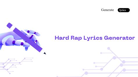 AI Hard Rap Lyrics Generator [Free, Unlimited] - Generate Lyrics