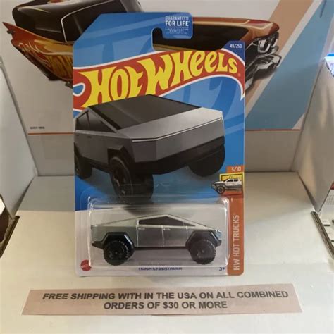 HOT WHEELS TESLA Cybertruck Hw Hot Trucks PicClick UK