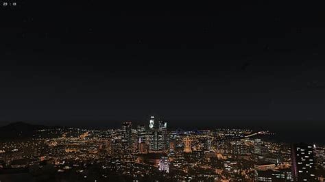 HD Wallpaper Los Santos At Night GTA5 Wallpaper Flare