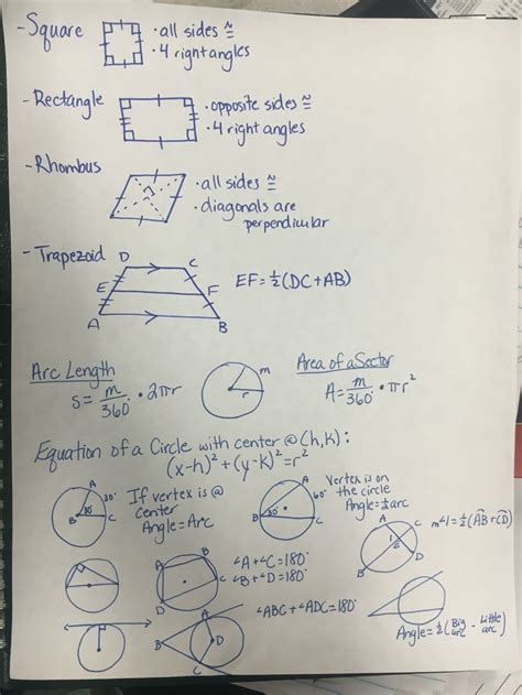 Honors Geometry Worksheets Prntbl Concejomunicipaldechinu Gov Co