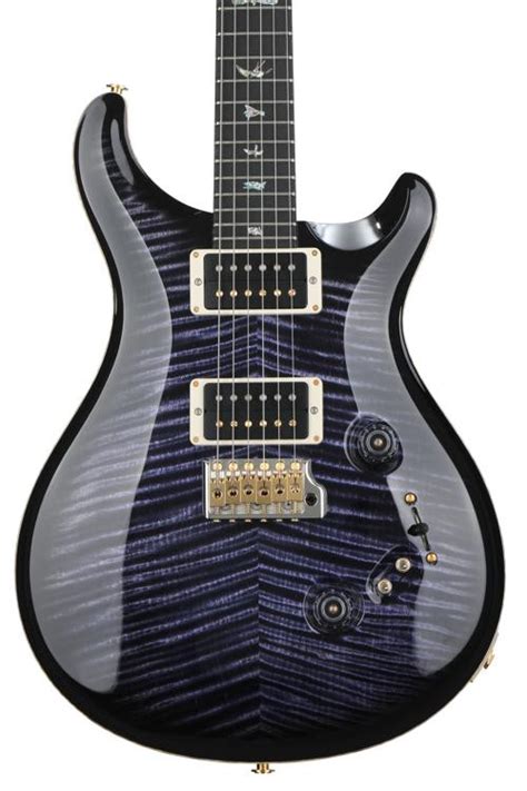 Prs Custom 24 08 Electric Guitar With Pattern Thin Neck Purple Mist