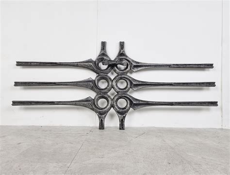 Large brutalist wall sculpture, 1970s | #204094