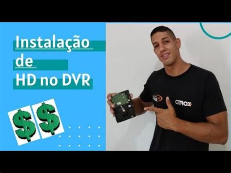 Como instalar HD no DVR Segurança e Tecnologia YouTube