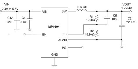 Mp V A Synchronous Step Down Converter In An Sot Package