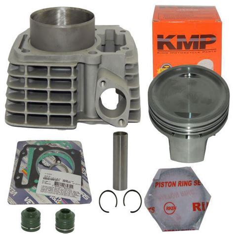 Kit Cilindro Cg 150 220 Pistão Kmp 70Mm 220Cc Rik Submarino