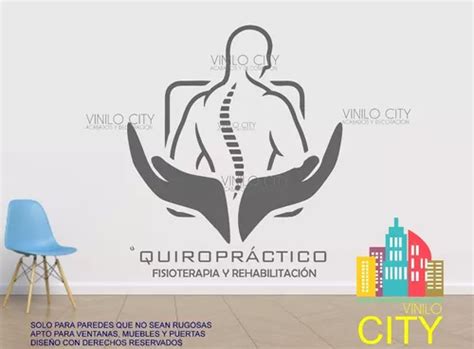 Vinil Decorativo Quiropr Ctico Fisioterapia Rehabilitaci N