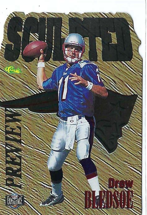 Classic Nfl Experience Preview Card Drew Bledsoe New England