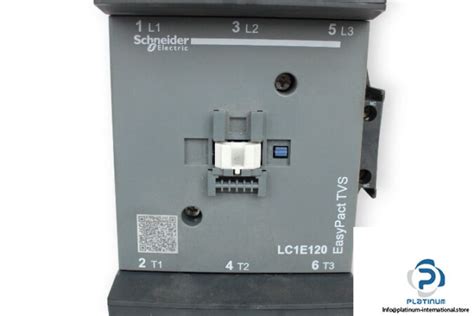 SCHNEIDER LC1E120 CONTACTOR - Platinum International