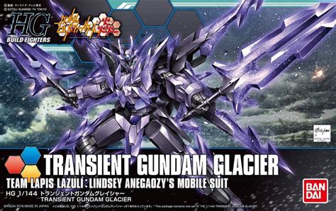 Hgbf Transient Gundam Glacier Bandai Gundam Models Kits