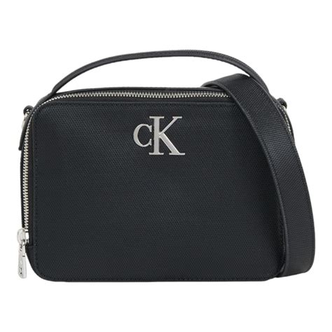 Calvin Klein Torebka Damska Minimal Monogram Camera Bag T Czarna