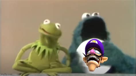 Waluigi Gets Eaten By Cookie Monstermp3 Imgflip