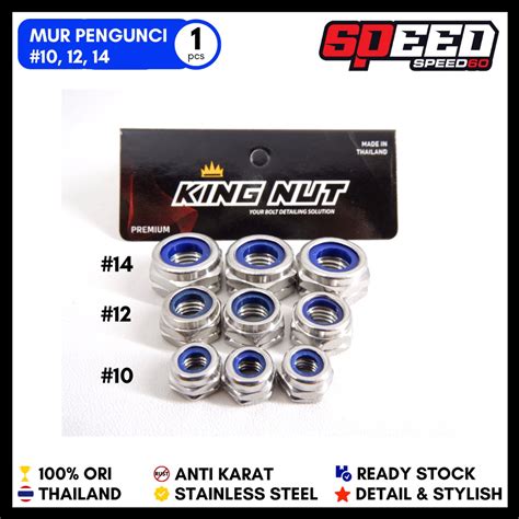 Jual Probolt Mur Pengunci Drat Lock Nut Stainless King Nut