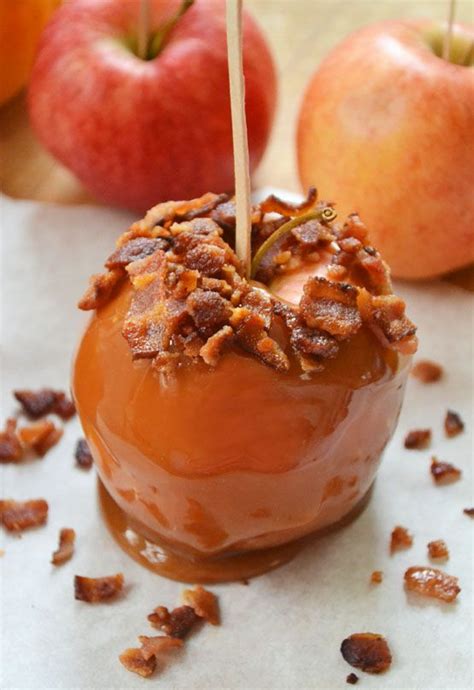 Bacon Caramel Apple 2 Apple Recipes Bacon Desserts Caramelized Bacon