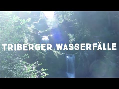 Triberger Wasserf Lle Deutschlands H Chste Wasserf Lle Im Schwarzwald