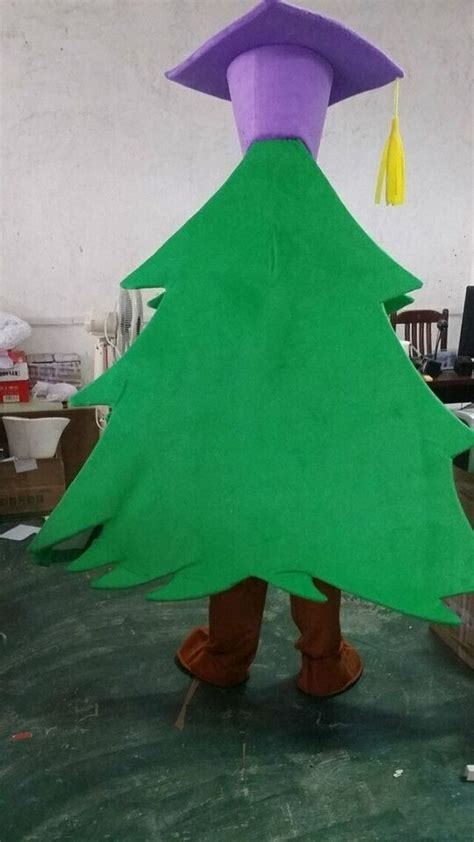 Halloween Christmas Tree Mascot Costume Suits Cosplay Clothing Carnival