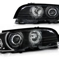 HEADLIGHTS ANGEL EYES CCFL BLACK Fits BMW E46 04 99 03 03 COUPE CABRIO