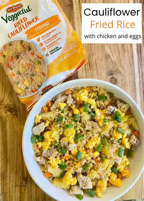 Cauliflower Chicken Fried Rice Recipe Turning The Clock Back