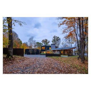 Red Cedar Lake House Rustic Exterior Minneapolis By Lundin