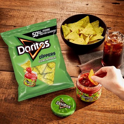 Doritos Dippers Guacamole Sharing Tortilla Chips Ocado