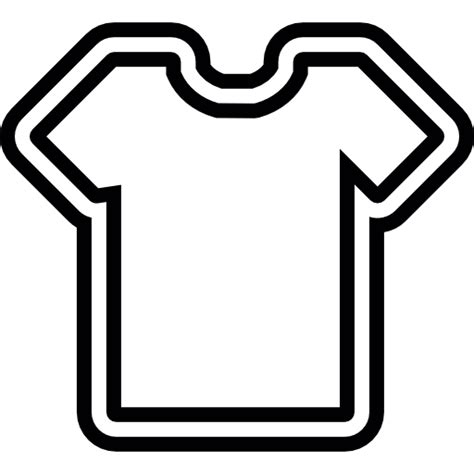 Free Icon T Shirt In White With Outline