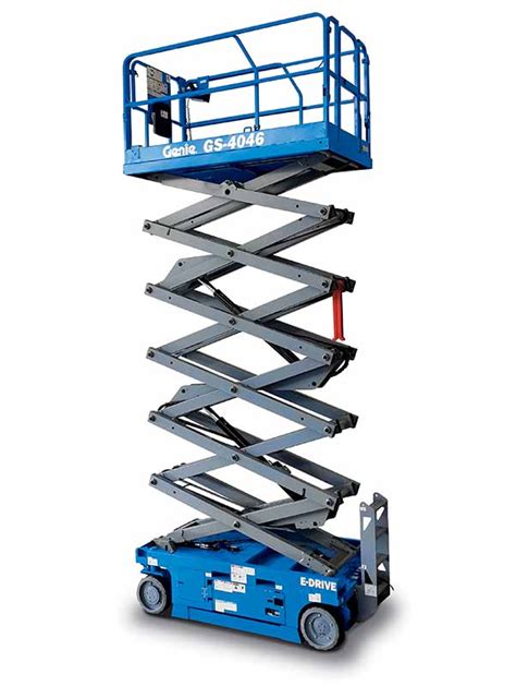 Genie Gs E Drive Electric Scissor Lift Hire North West