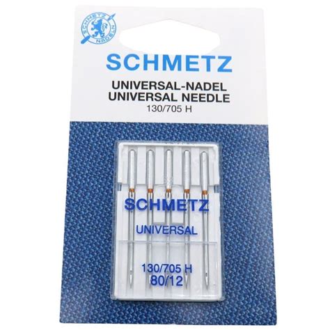 Schmetz Universal Machine Needles In 9 Sizes Pack Of 5