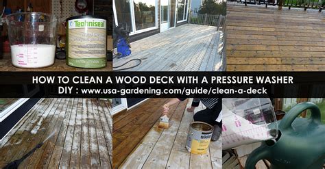 How To Clean A Deck Cleaning Deck Before Staining Apply Wood Cleaner