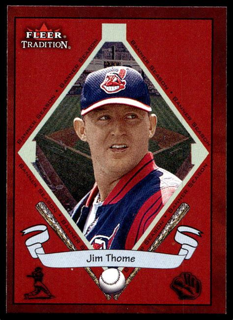 2002 Fleer Tradition 496 Jim Thome For Sale Online EBay