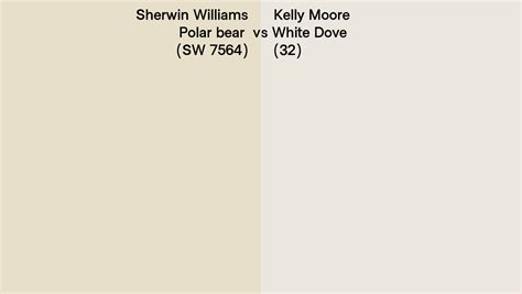 Sherwin Williams Polar Bear Sw Vs Kelly Moore White Dove