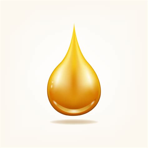 Oil drop organic. Yellow liquid droplet. 2243820 Vector Art at Vecteezy